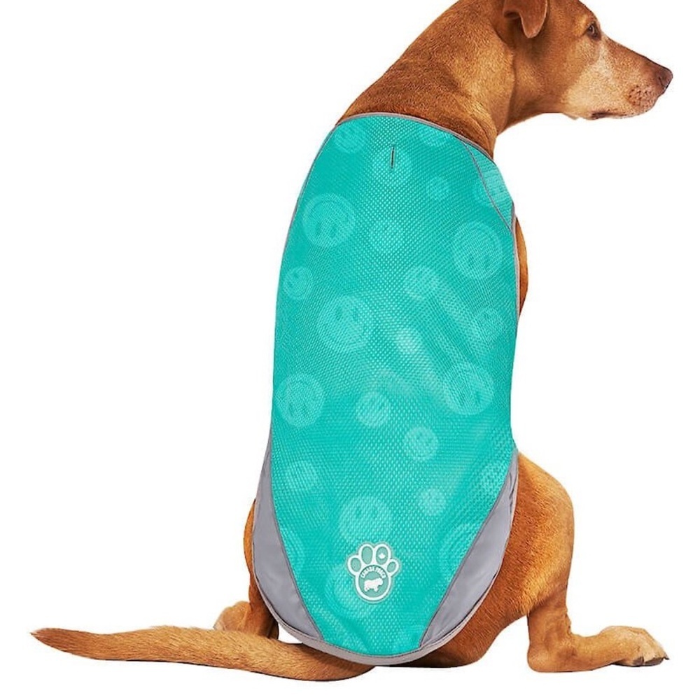 Canada Pooch Wet Reveal Smiley Cooling Dog Vest, 18 - Picture 3 of 10